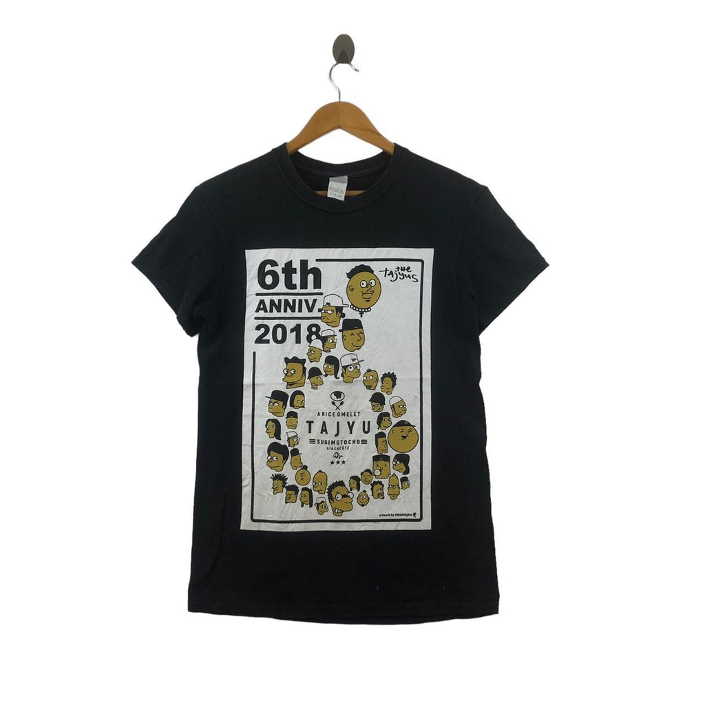 TAJYU SUGIMOTOCHO 2018 6th Anniversary Japan Comedy Tee Shirt Band