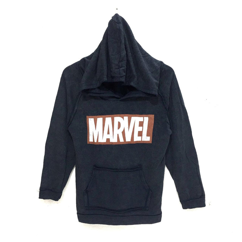 Vintage MARVEL COMICS SUPERHERO Cartoon Hoodie Box Logo Sweatshirt Jumper Anime