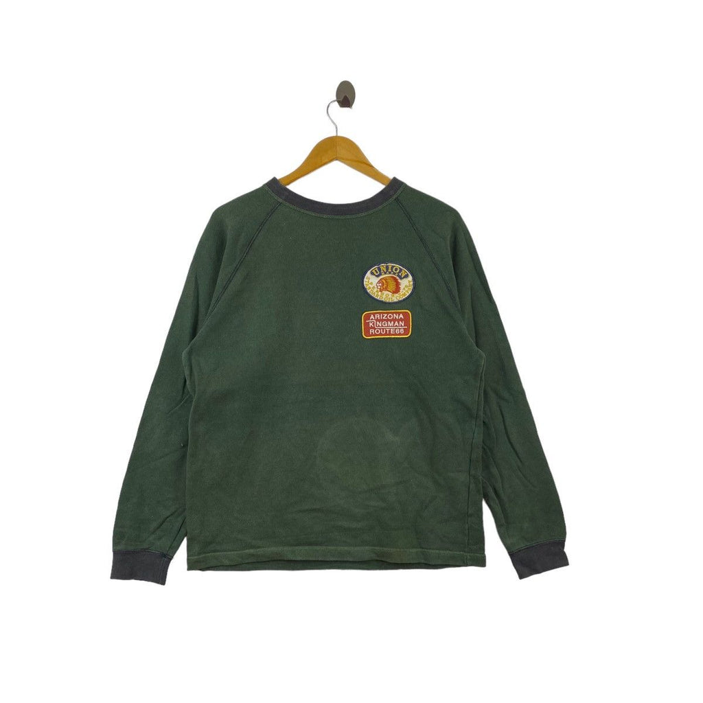 Vintage PERSON’S AUTOMOBILE Standard Oil Sweatshirt Sweater Pullover Jumper Arizona Kingman