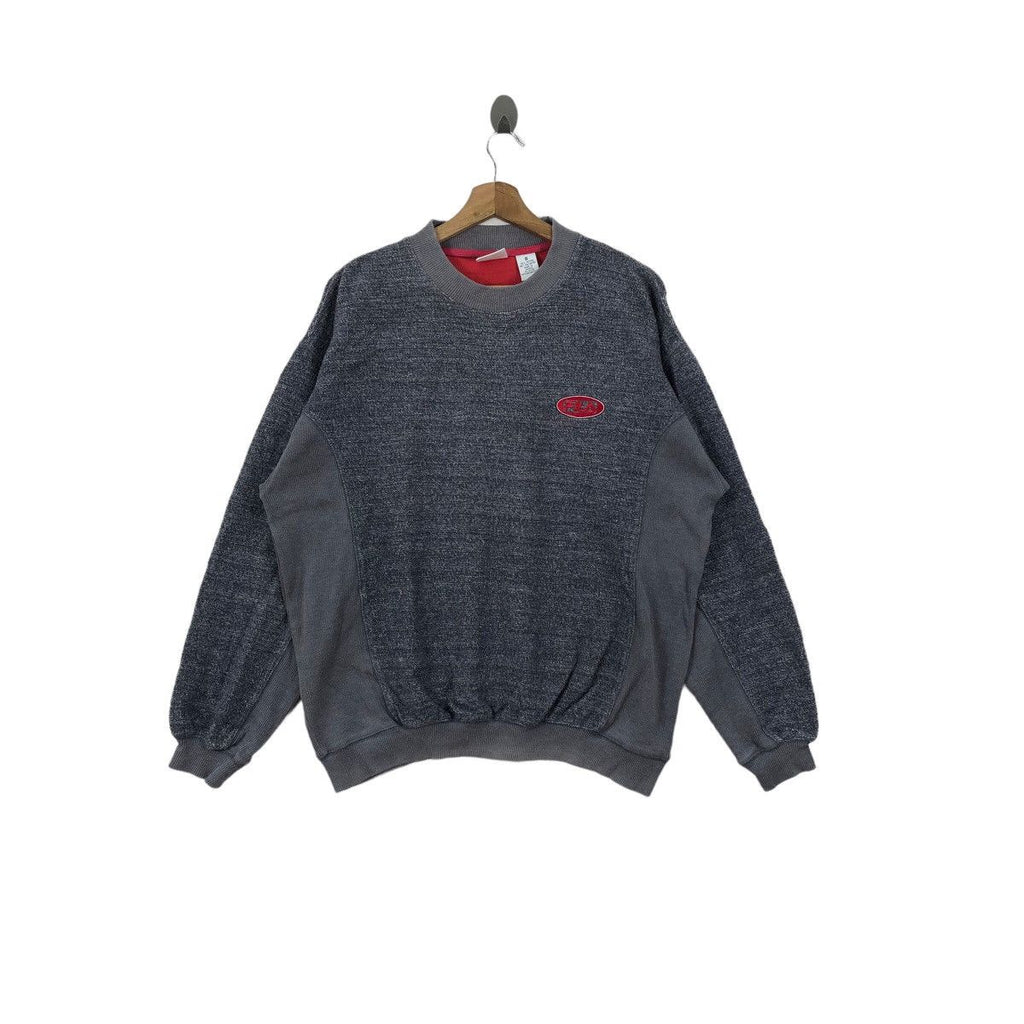 Vintage FILA BIELLA ITALIA Made In Canada Fleece Sweatshirt Sweater Crewneck Pullover Jumper