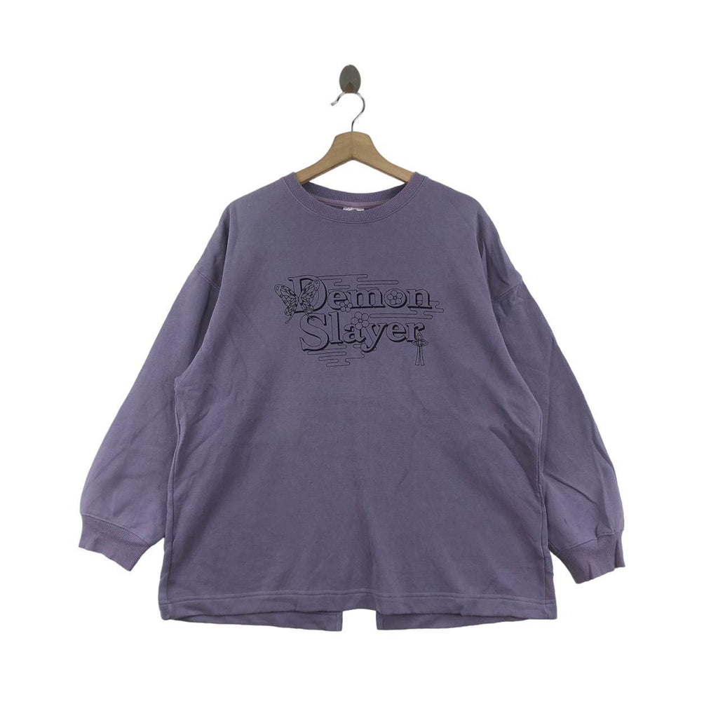 DEMON SLAYER ANIME Kimetsu No Yaiba Oversized Sweatshirt Sweater Cardigan Pullover