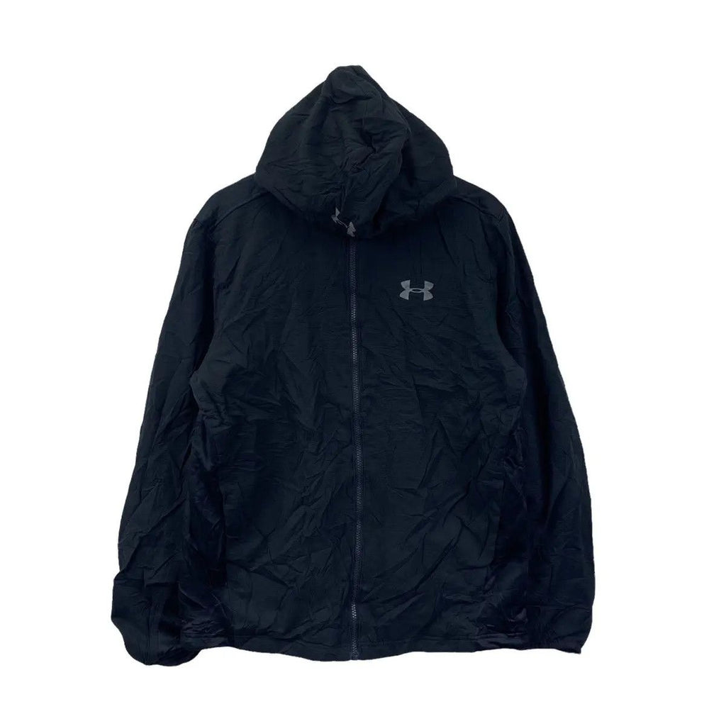 UNDER ARMOUR LOOSE Reflective Logo Minimalist Jacket Windbreaker Sweater Outdoor Athletic