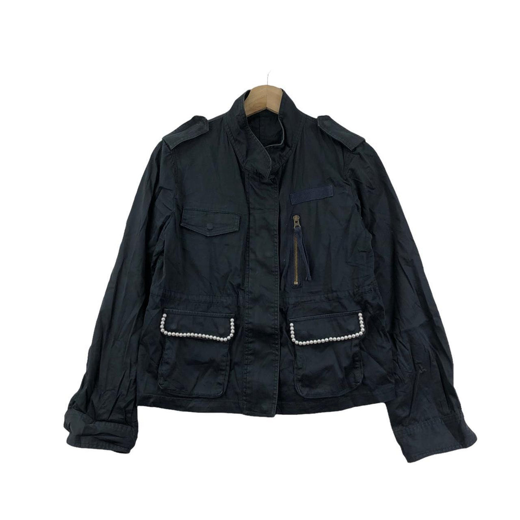 Vtg 90’ UNITED ARROWS JAPAN Green Label Relaxing Jacket Windbreaker Tactical Sweater Minimalist Design