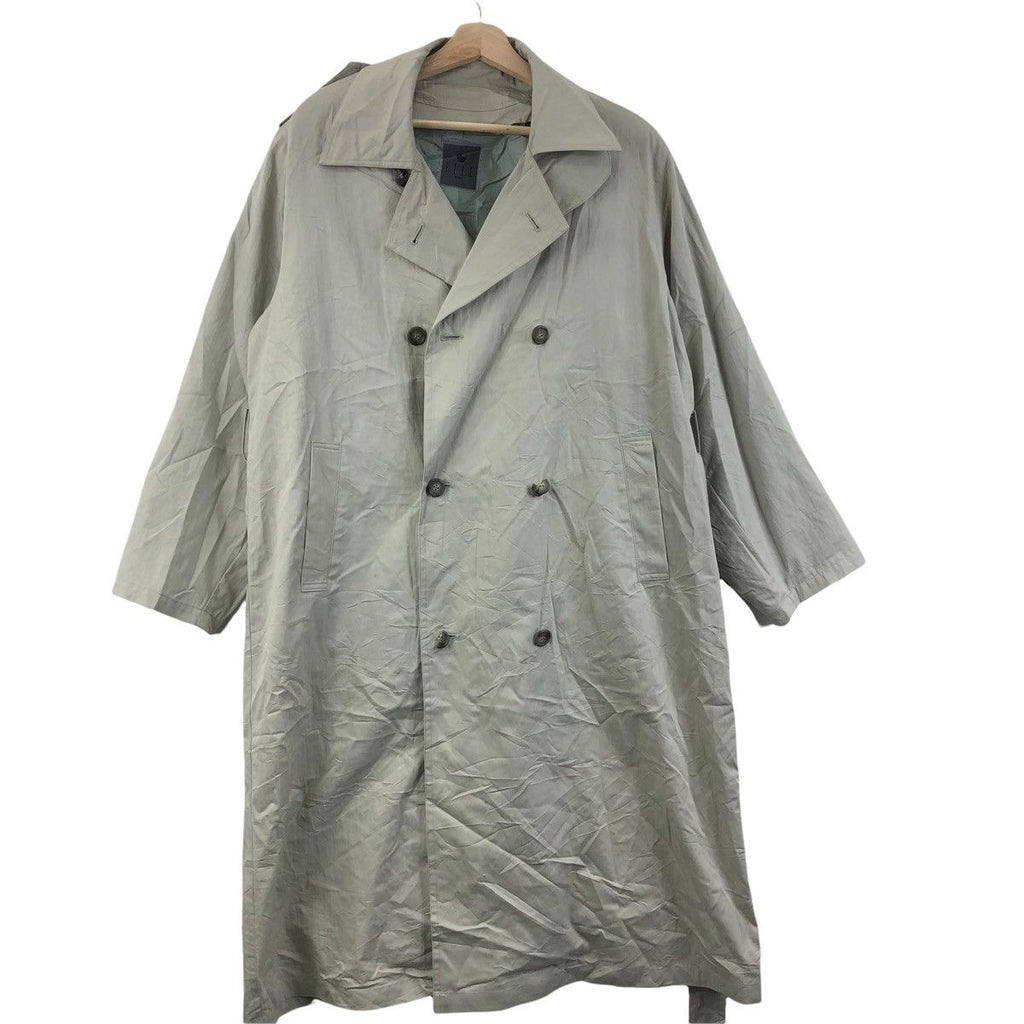 Vintage 90' ELLE PARIS FASHION Double Breasted Peacoat Trench Coat Parka Jacket