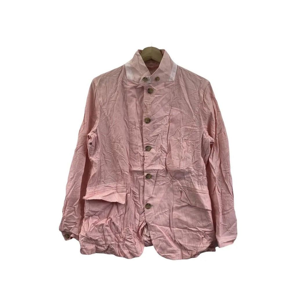 Vintage J.PRESS CAMBRIDGE WASHINGTON Pink Jacket Parka Sweater Windbreaker Minimalist