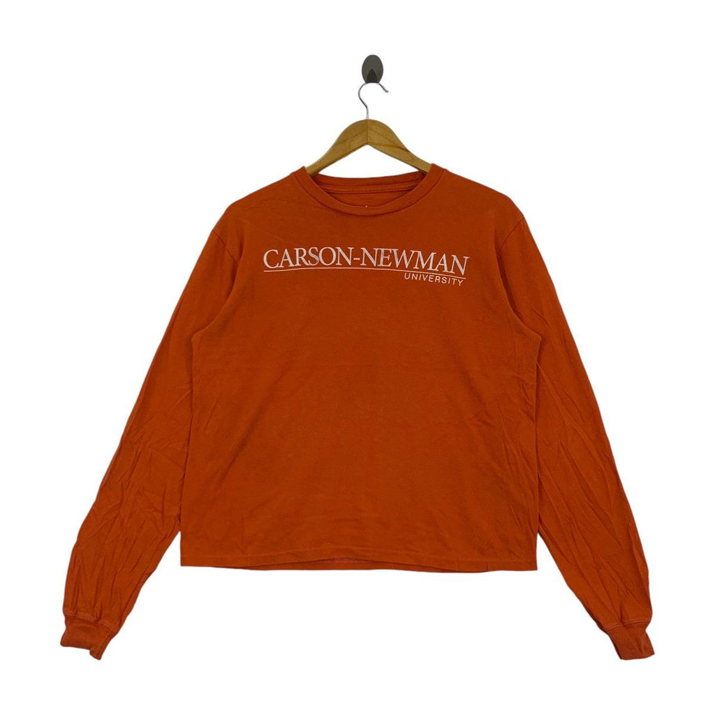 CARSON NEWMAN UNIVERSITY Private Collegiate Tee Shirt Top Long Alma Mater