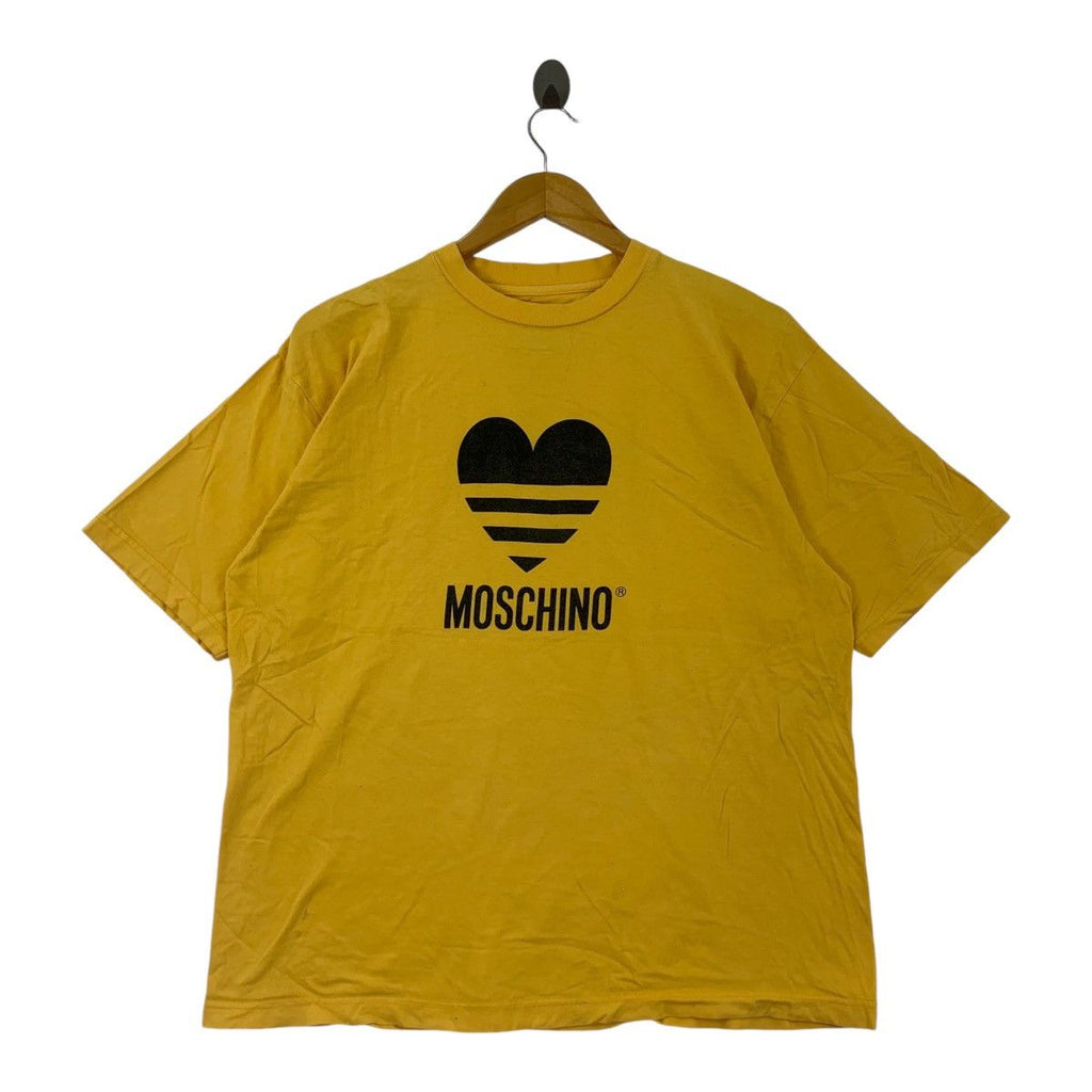MOSCHINO JEANS LOVE Collection Baggy Tee Shirt Top Made In Japan