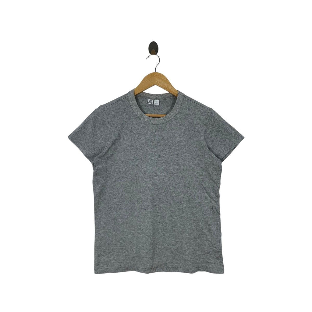 LEMAIRE x UNIQLO UUU Collection Plain Gray Tee Shirt Top Minimalist Design