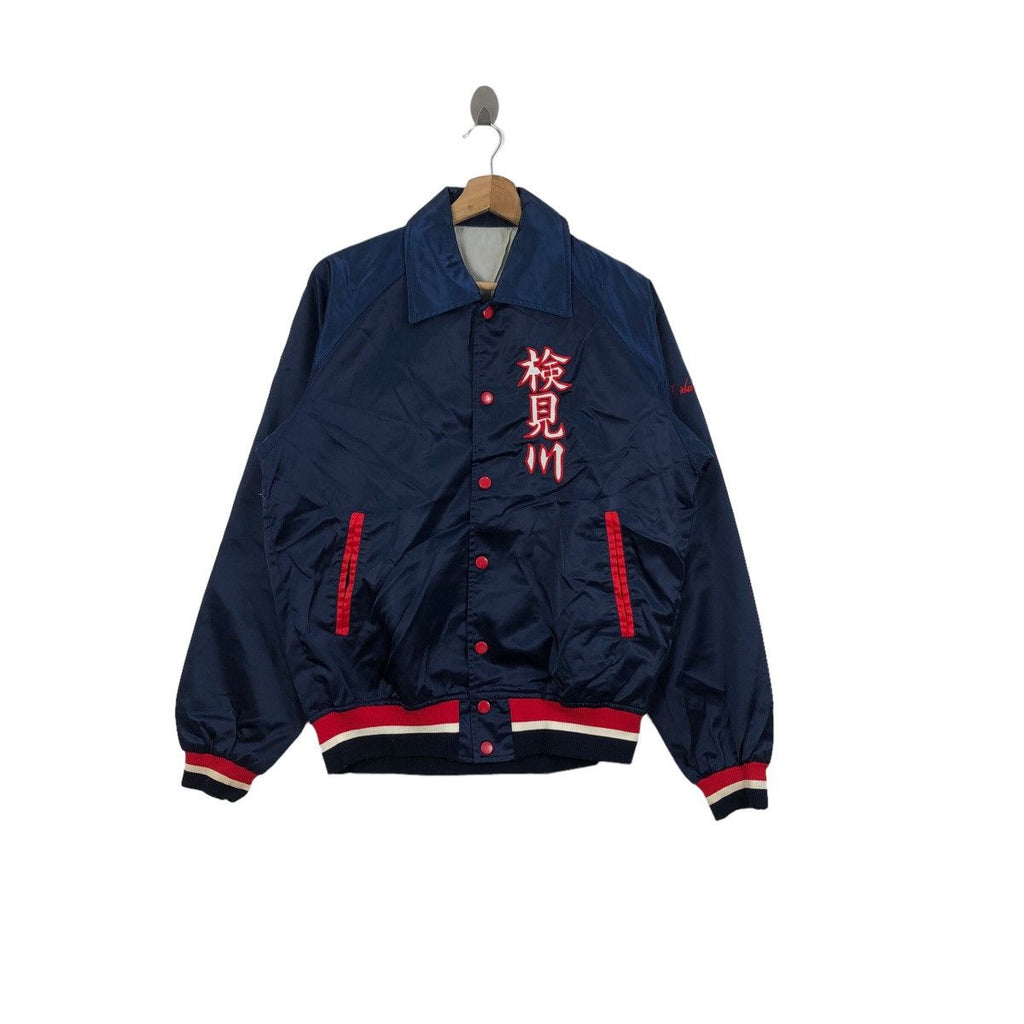 Vintage 70’ DESCENTE THE BEST Japan Baseball Varsity Jacket Windbreaker