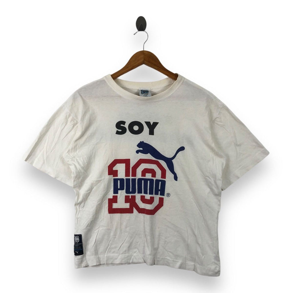 Vintage PUMA x DIEGO MARADONA Napoli Tee Shirt Top World Cup Champion