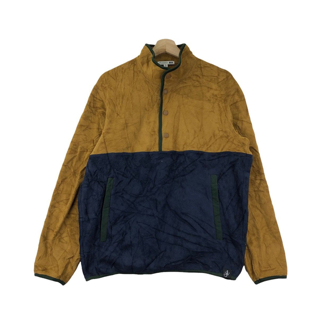 JW ANDERSON x UNIQLO JAPAN Synchilla Snap Button Fleece Sweater Jacket Outdoor