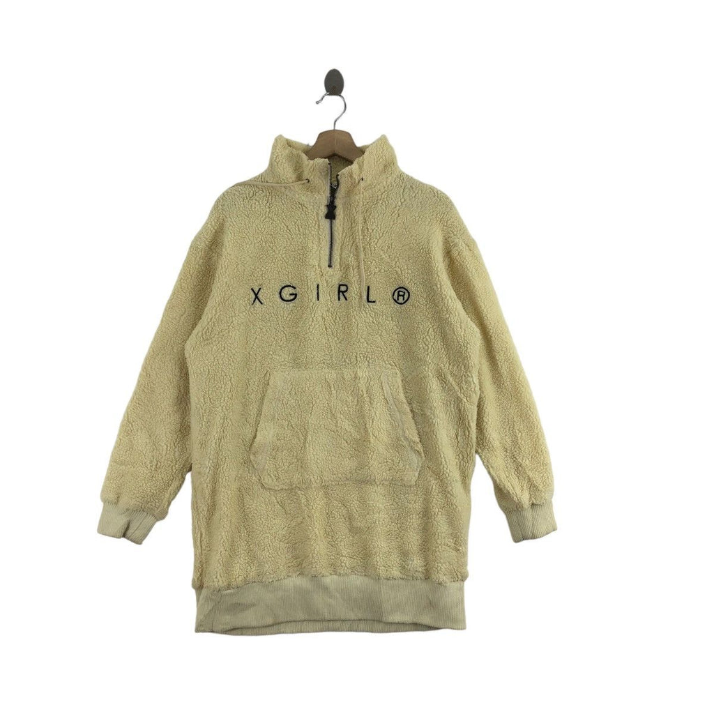 Vtg Collection X-GIRL X-LARGE Clothing Skate Star Fleece Jacket Windbreaker
