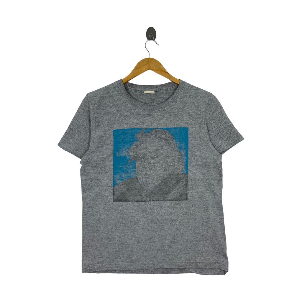 Vintage ALBERT EINSTEIN GENIUS Scientist Tee Shirt Top Last Laugh Fotofolio