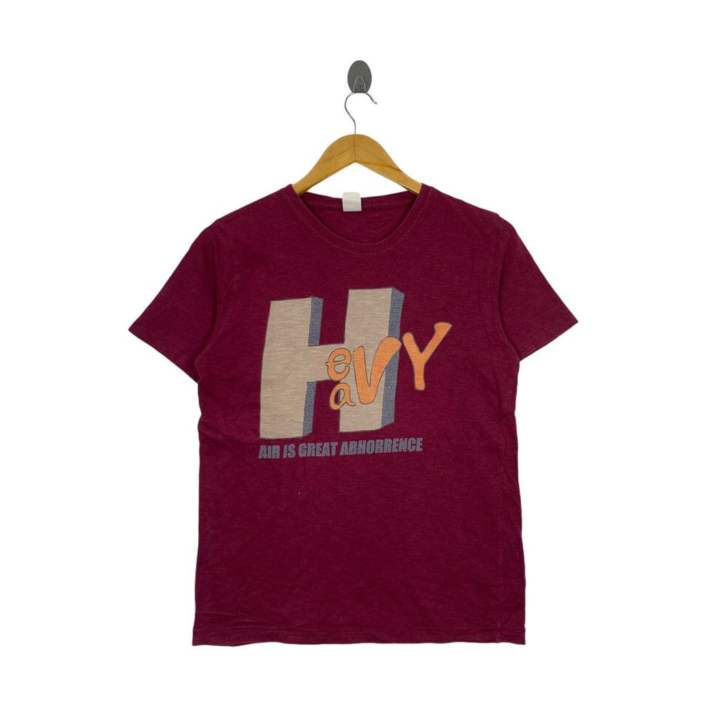 Vintage GRN TOKYO Heavy Air Is Great Abhorrence Tee Shirt Top Union Made