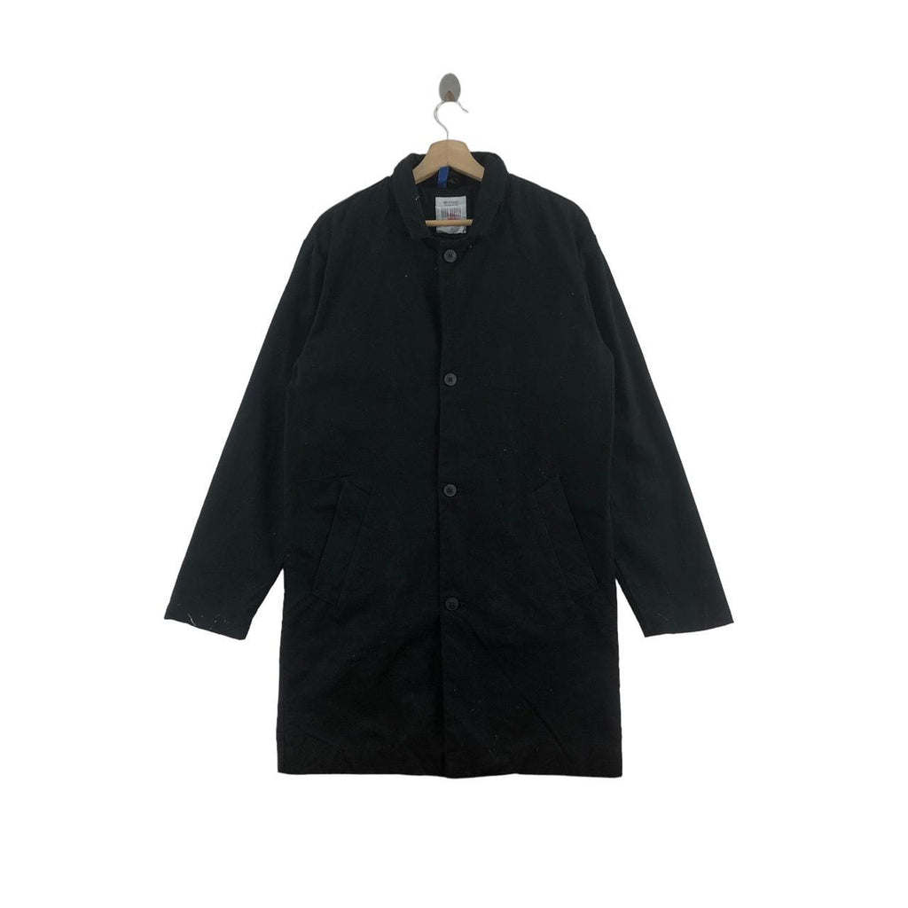 DIVIDED H&M Japan Brand Button Up Black Coat