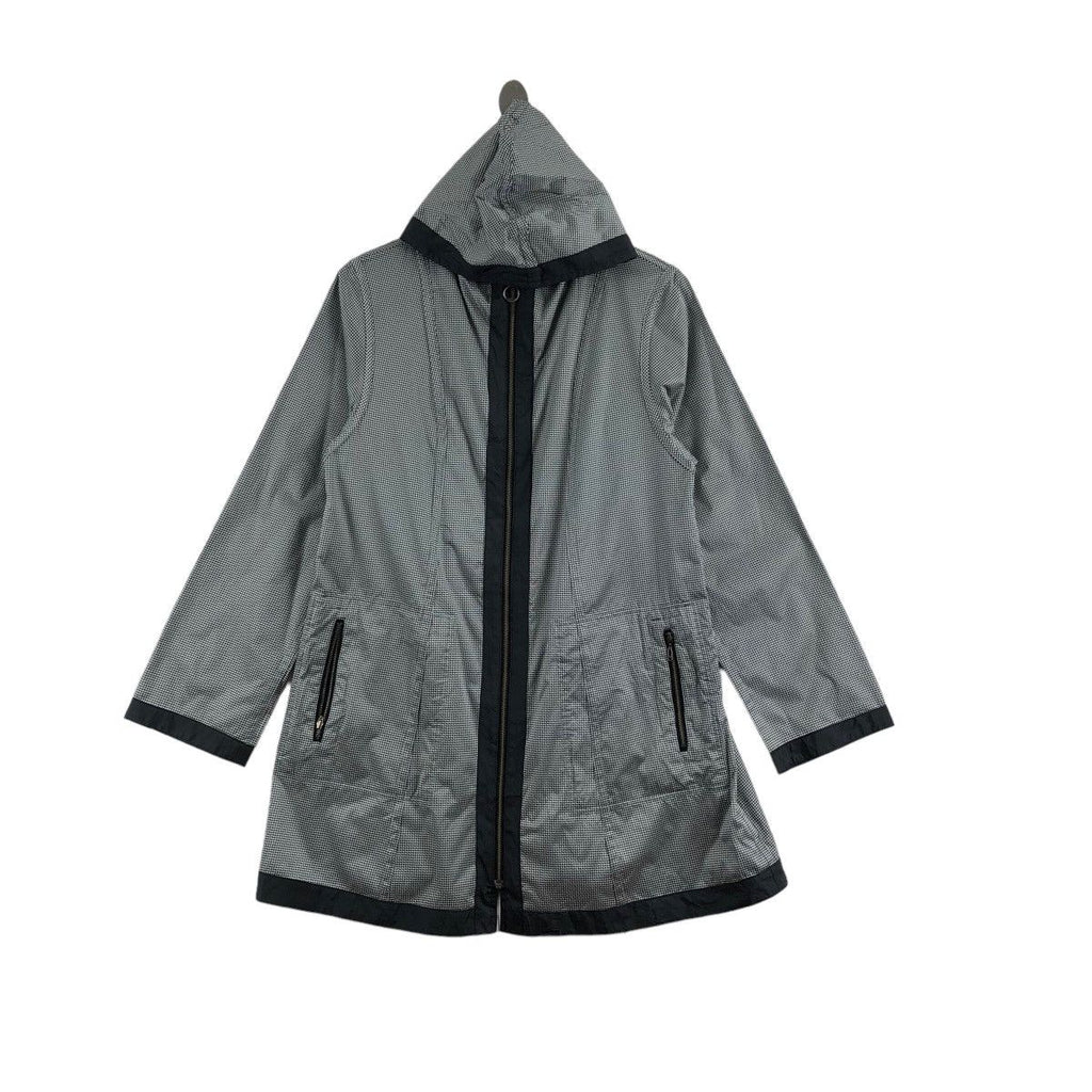 Vintage CHRISTIAN AUJARD PARIS Nylon Parka Jacket Hoodie Windbreaker