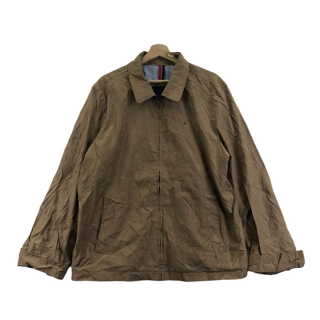 Vintage TOMMY HILFIGER USA Harrington Cotton Jacket Windbreaker Minimalist Design