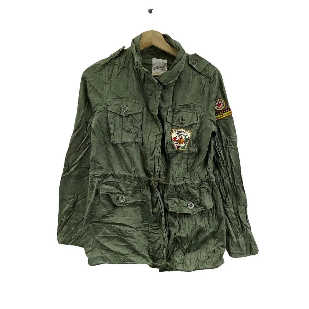 CANADIAN NATIONAL PARK Military Army Patch Jacket Parka Sweater Windbreaker