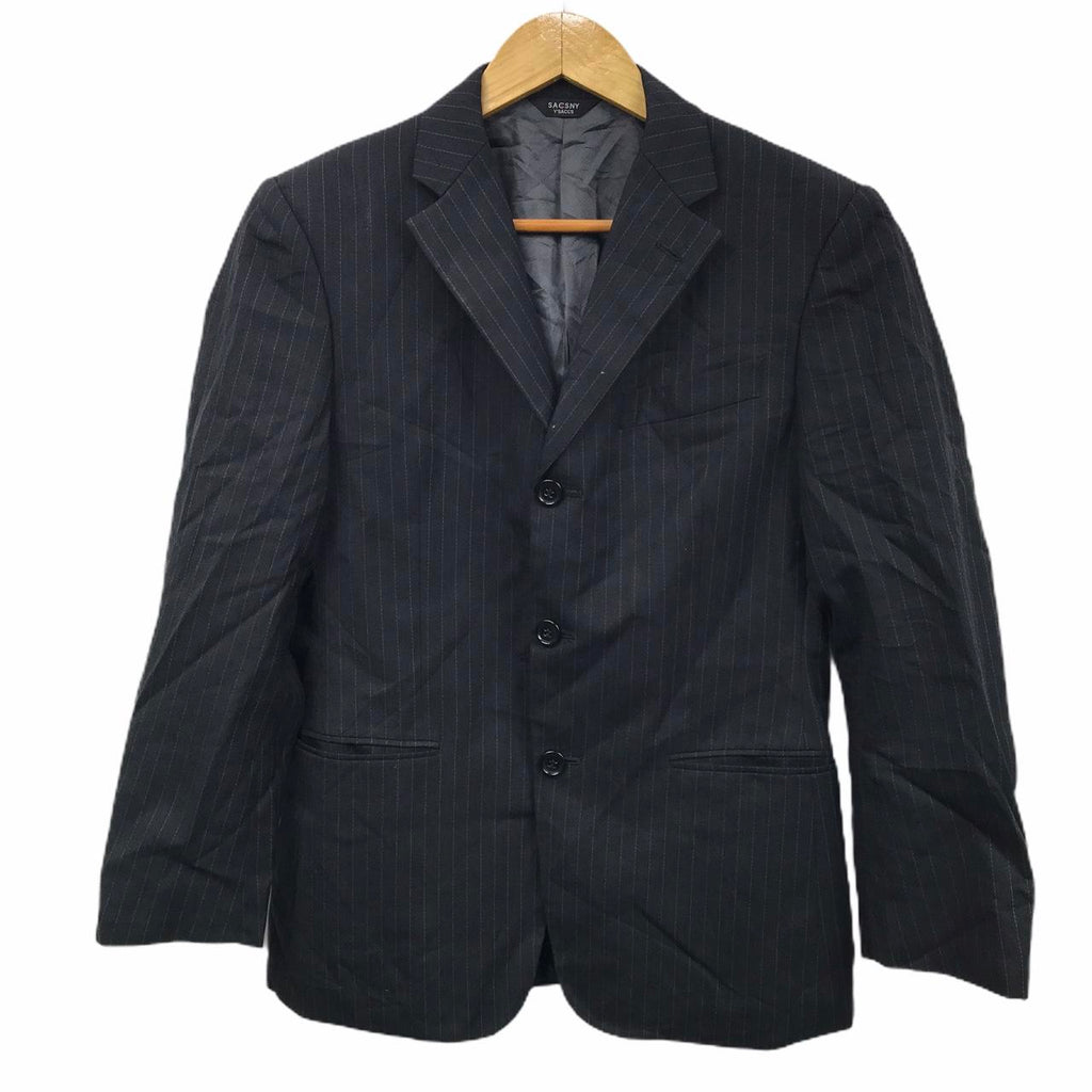 Vintage YOHJI YAMAMOTO SACSNY Y’Saccs 3 Buttons Blazer Jacket Sport Coat Striped Pocket