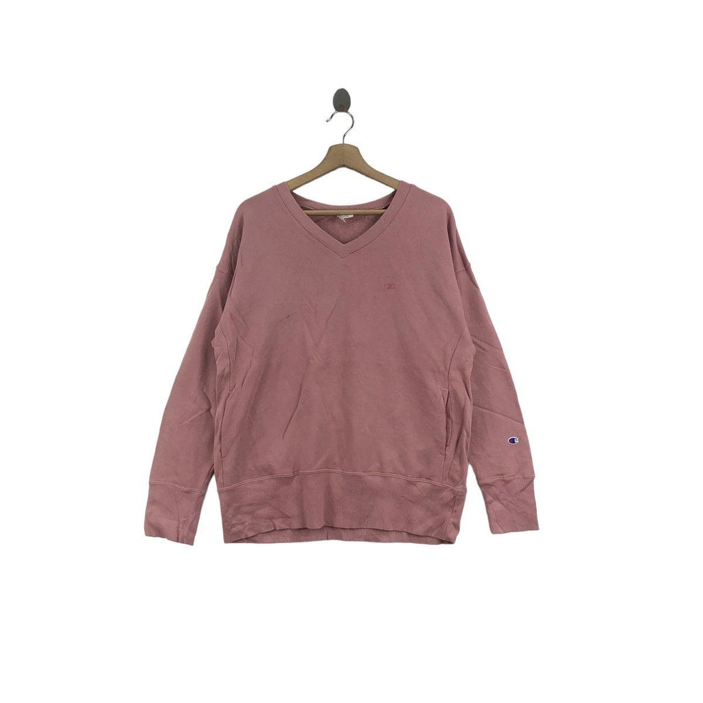 Vintage CHAMPION PRODUCTS Athletic Apparel V-Neck Sweatshirt Sweater Pullover Jumper