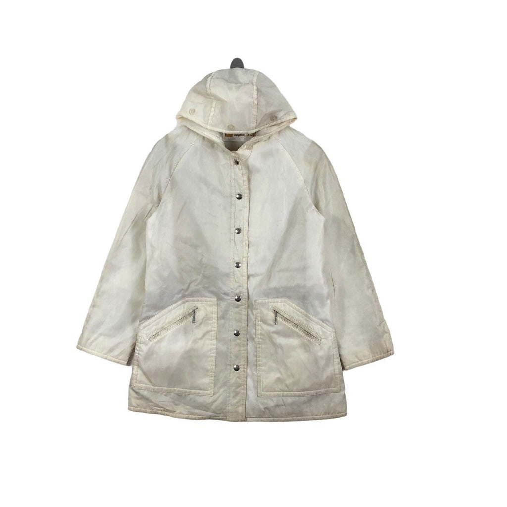 Vintage WHITE STAG LAMB FUR Wind Proof Outdoor Jacket Parka Windbreaker