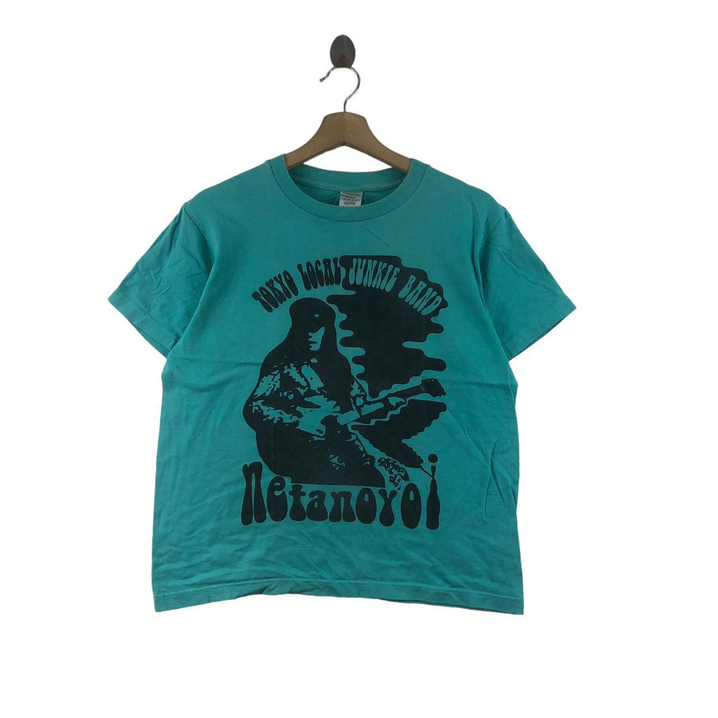 NETANOYOI TOKYO LOCAL JUNKIE BAND Tee Shirt Top Tribe Shoegazer