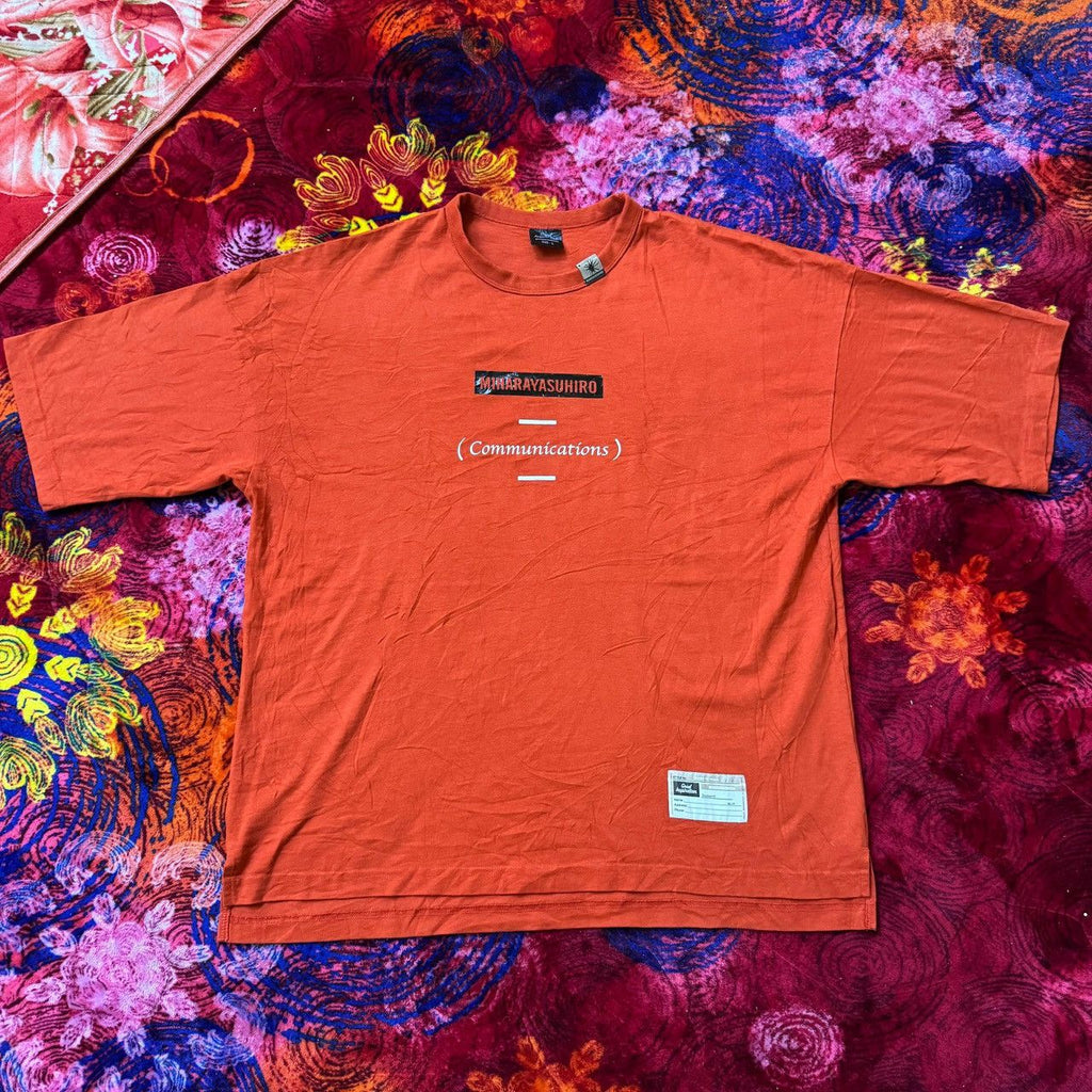 MAISON MIHARA YASUHIRO x GU Communications Oversized Tee Shirt Good Inspiration Made In Japan