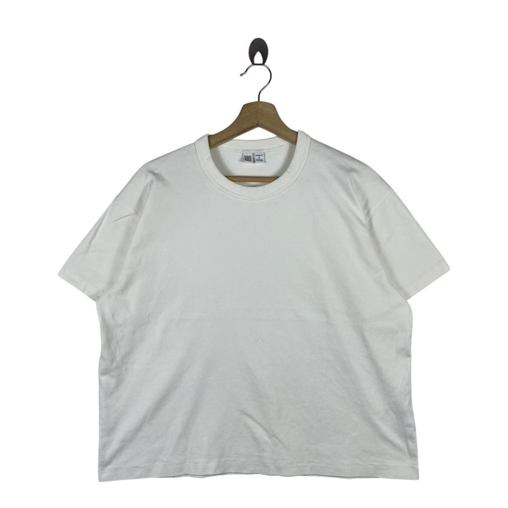 LEMAIRE x UNIQLO UUU Collection Plain White Baggy Tee Shirt Top Minimalist Design