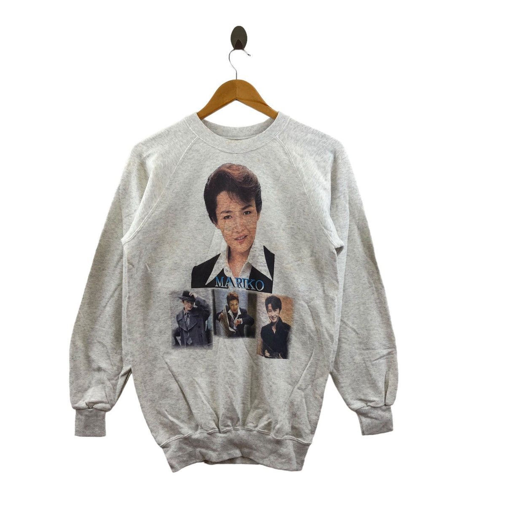 Vintage MARIKO MORI JAPAN Hybridized Future Self Sweatshirt Sweater Pullover Jumper