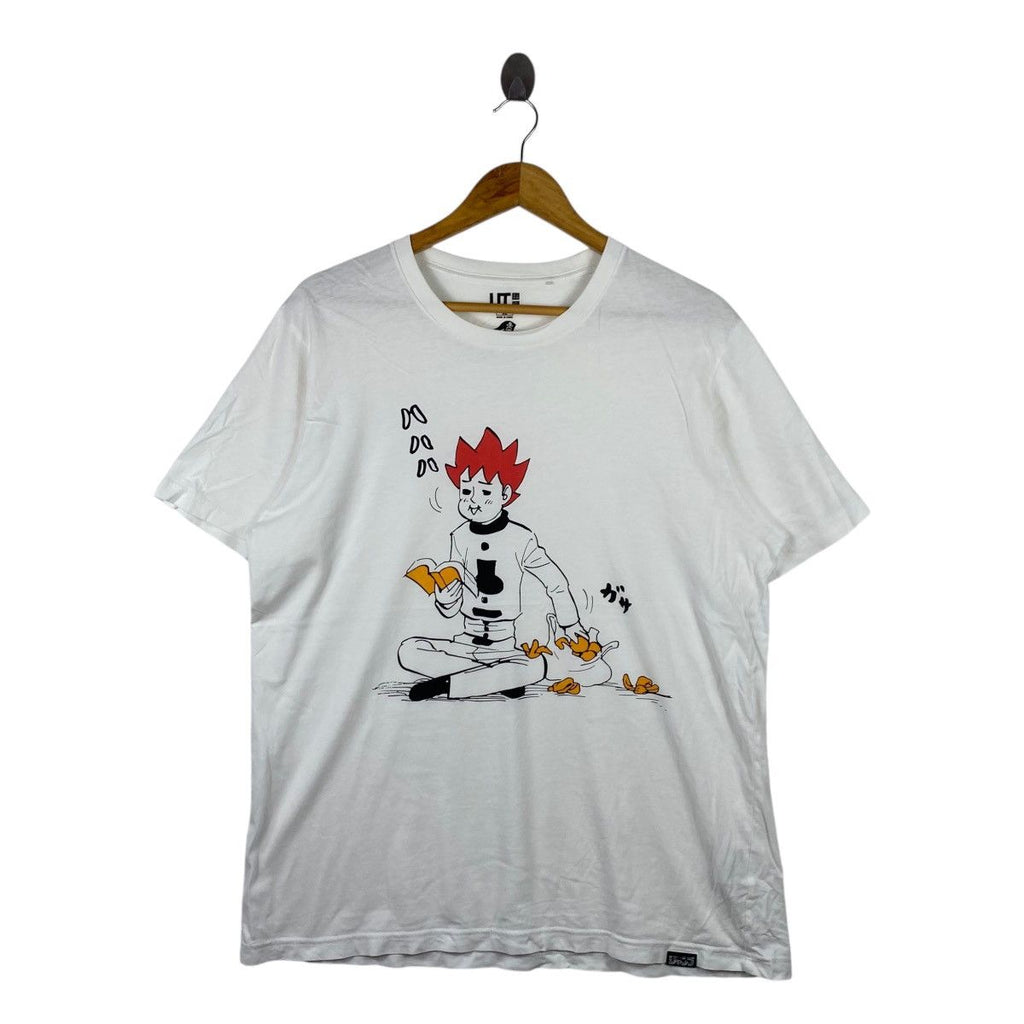 UNIQLO x PYU TO FUKU! Jaguar Shonen Jump Anniversary Tee Shirt Top Manga Anime