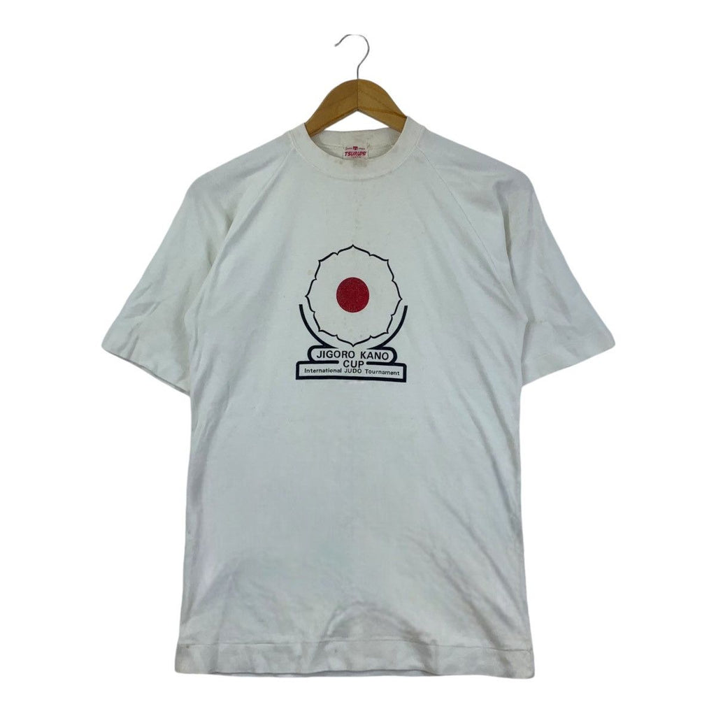 Vintage 80’ JIGORO KANO JUDO Cup Tee Shirt Top International Tournament