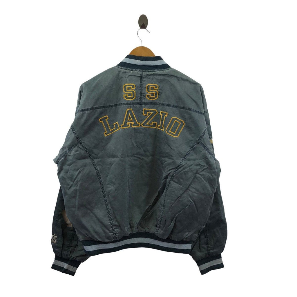 Vintage LAZIO SERIE A Italy Football No 10 Legend Varsity Jacket Bomber Stadium