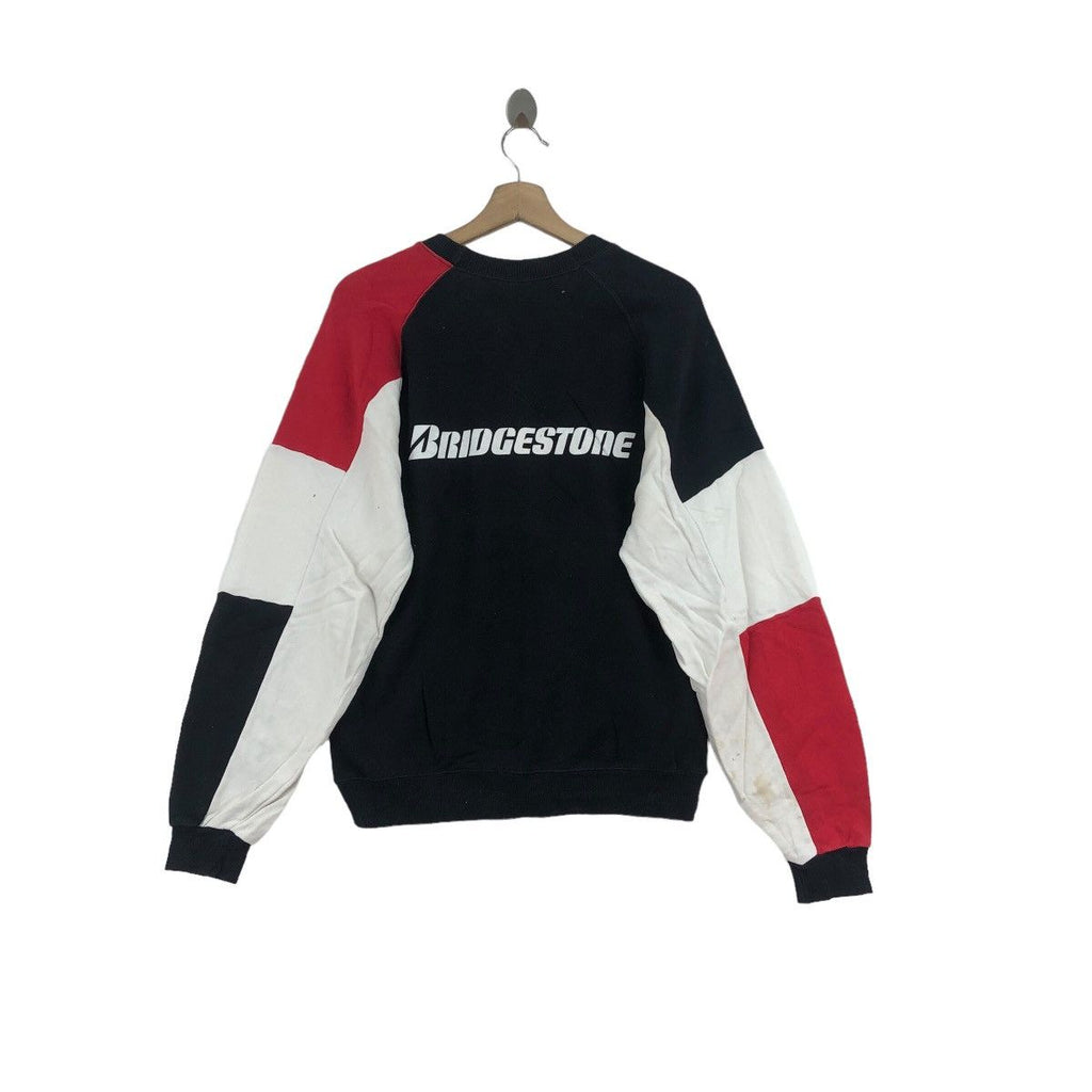 Vintage 90’ BRIDGESTONE RACING TEAM Formula 1 Sweatshirt Sweater Windbreaker Grand Prix