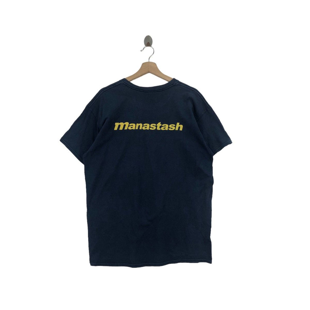 Vintage MANASTASH OUTDOOR RECYCLE Fabric Love Nature Tee Shirt Hiking