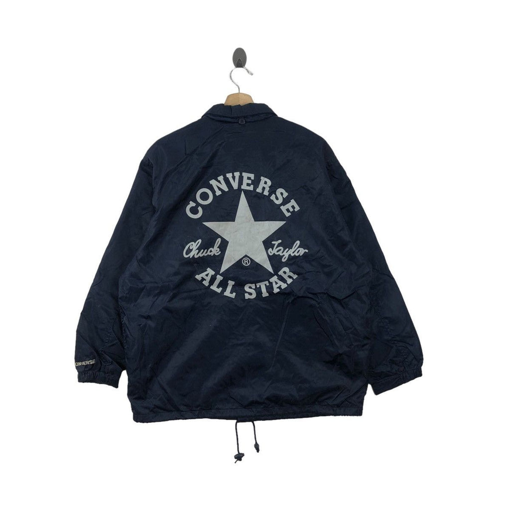 Vintage CONVERSE ALL STAR Chuck Taylor Center Logo Jacket Windbreaker
