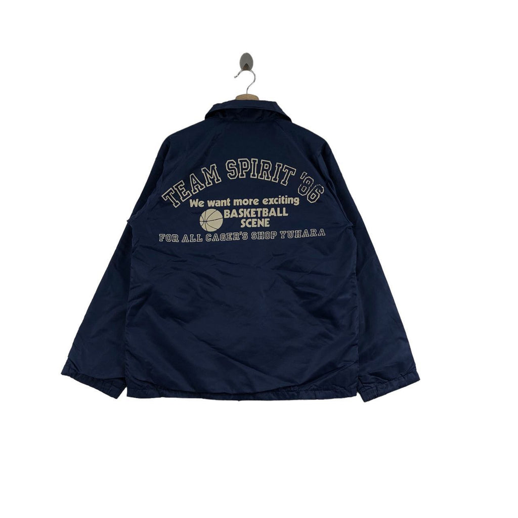 Vintage BENCH WARMER KOBE Basketball Team Spirit Jacket Coach Varsity