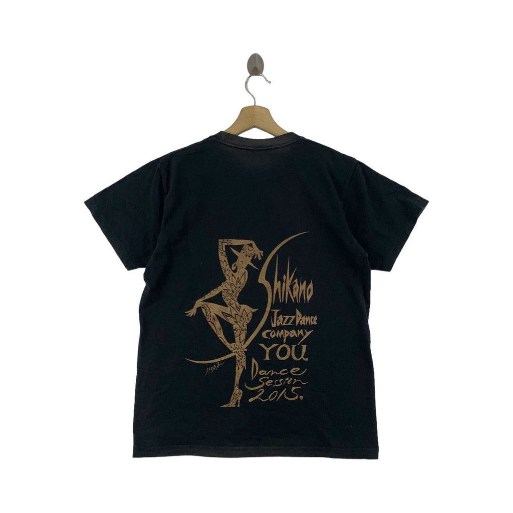SHIKANO JAZZ DANCE Japan Art Promo Tour Tee Shirt Top Album Sound