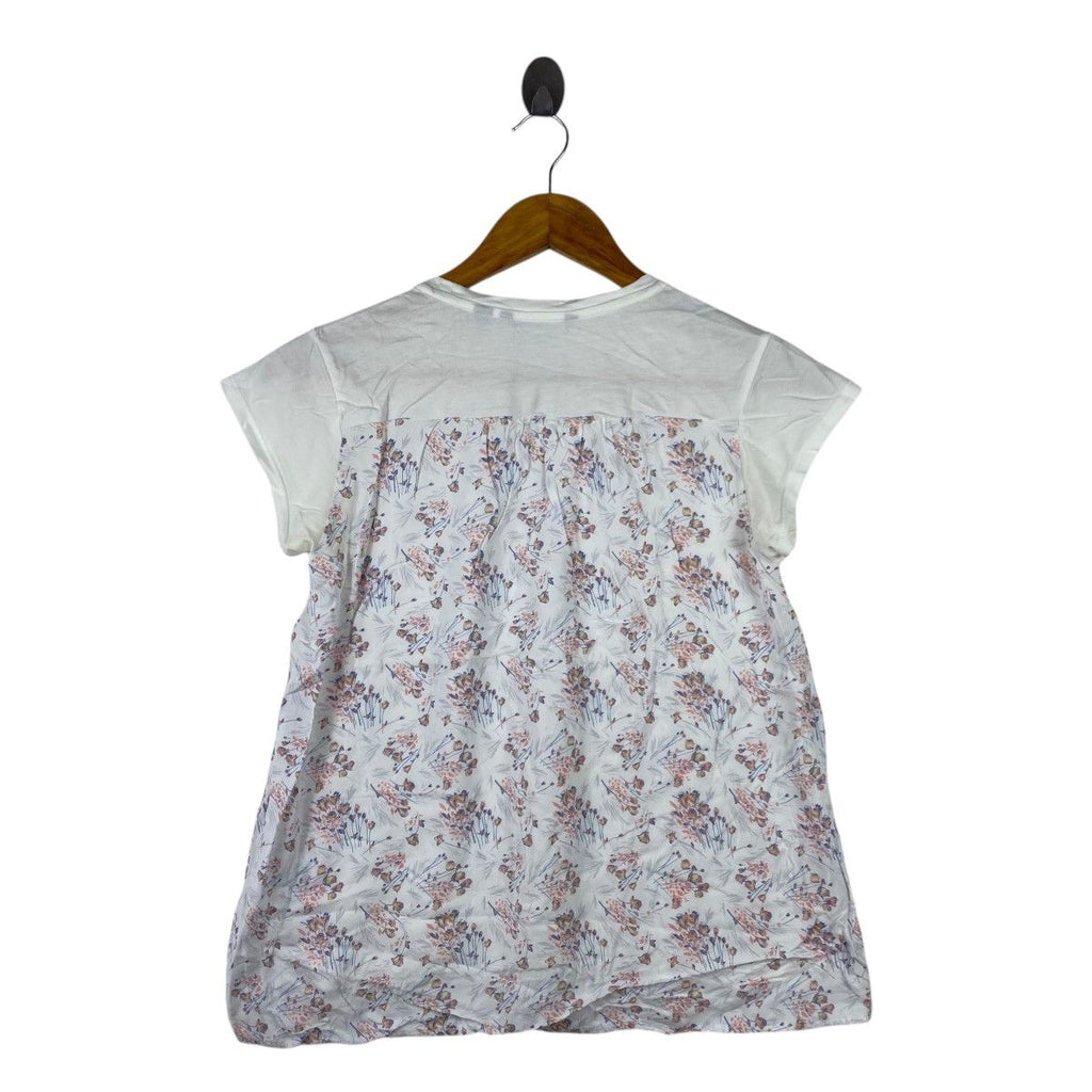 STUDIO SANDERSON x UNIQLO Floral Flowers Collection Tee Shirt Blouse Top Over Print