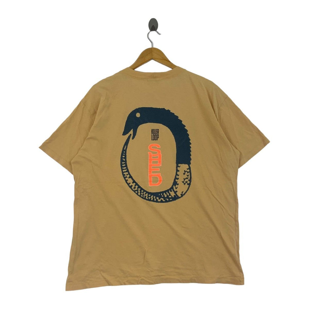 Vintage KILLER LOOP SHED Made In Italy Tee Shirt Top Snake Dragon