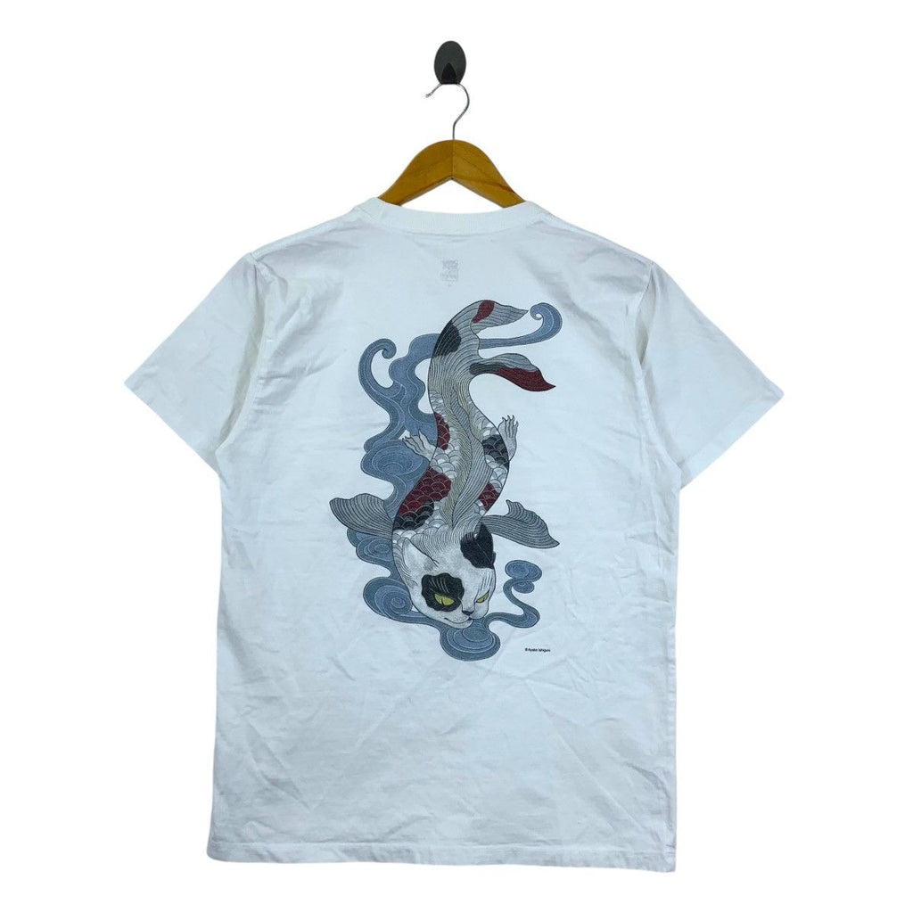 AYAKO ISHIGURO Illustration Junji Ito Wife Tee Shirt Top Art Bakeneko Monster Cats