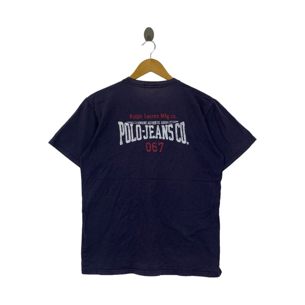 Vintage RALPH LAUREN Polo Jeans Sun Faded Tee Shirt Top Country