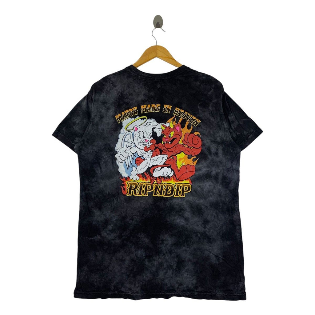 RIPNDIP SKATEBOARD Match Made In Heaven Tee Shirt Top Angel Fight