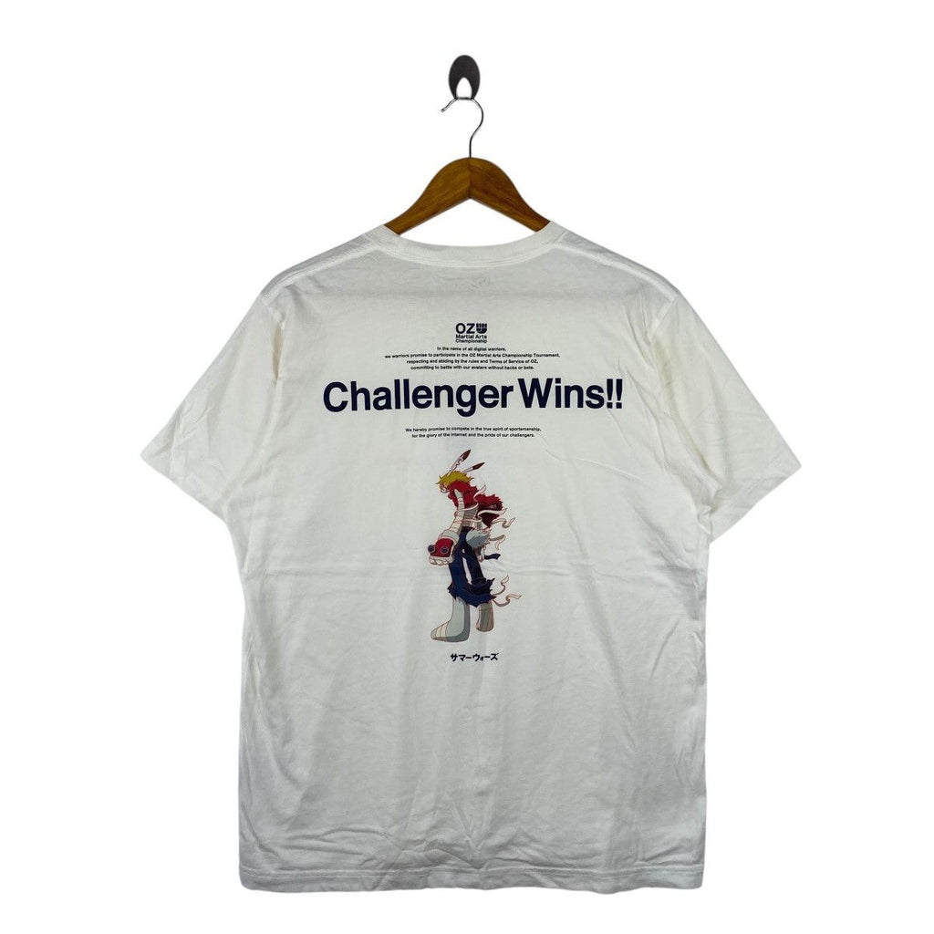 UNIQLO x STUDIO CHIZU Summer Wars Anime Movie Tee Shirt Top Manga Mamoru Hosoda