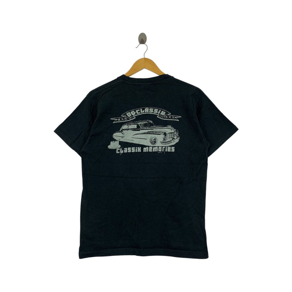 Vintage OG CLASSIX MEMORIES Cadillac Car Art Tee Shirt Top Low & Slow Japan