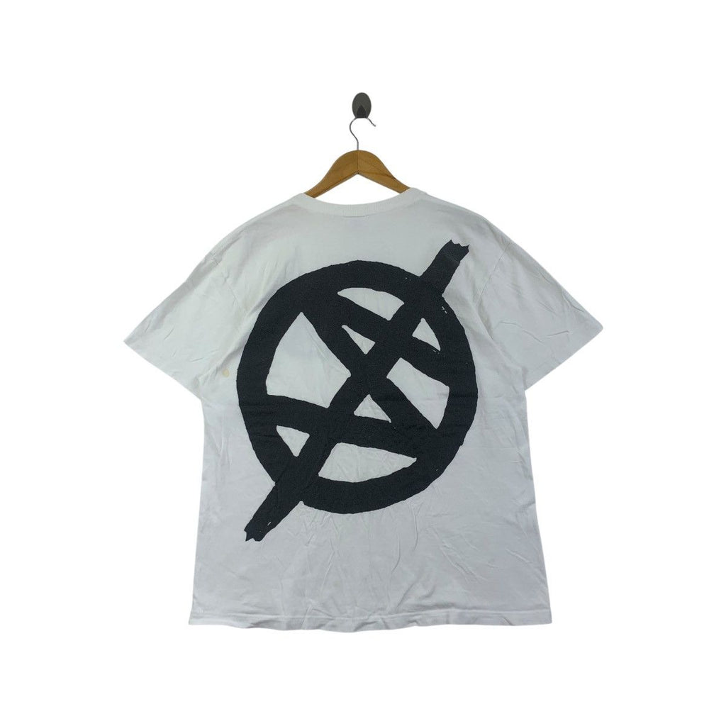 SHADOWS x DEVILUSE Japan Hardcore Rock Band Tee Shirt Top Promo Tour Anarchy