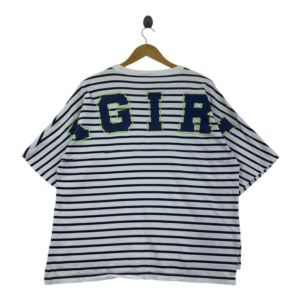 X-GIRL JAPAN STREETWEAR Baggy Oversized Tee Shirt Top Harajuku Collection