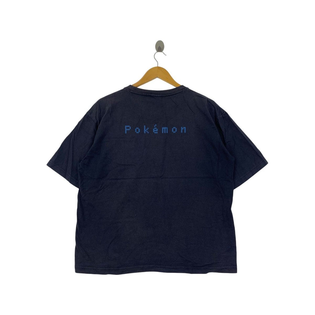 GU x POKEMON Pocket Monster Natural Faded Baggy Tee Shirt Top Plain