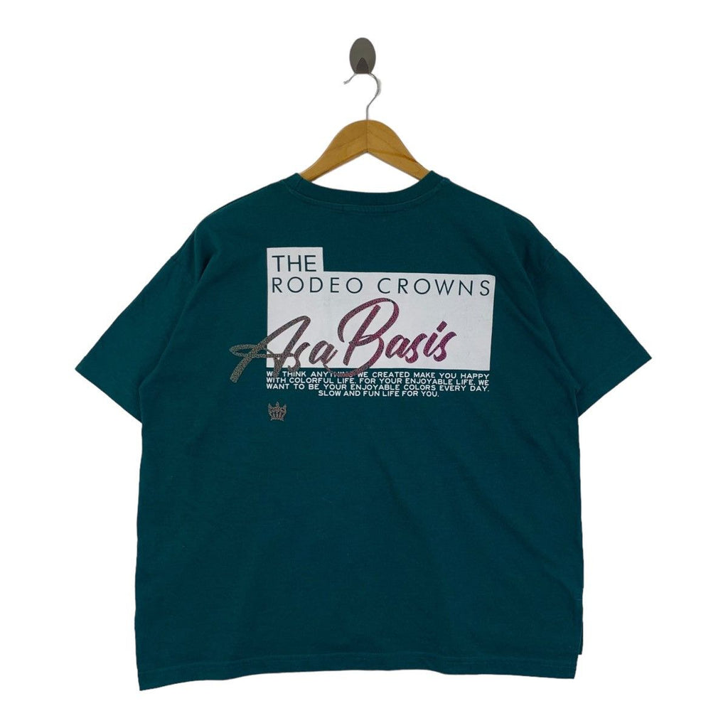 THE RODEO CROWN Asa Basics Backhit Baggy Oversized Tee Shirt Top