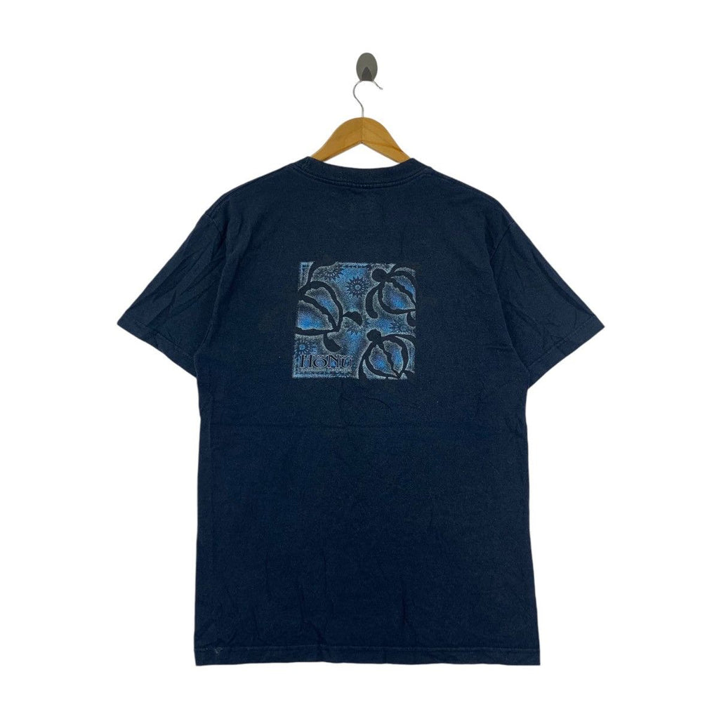 Vintage 90’ HAWAII LEGENDS HONOLULU Sea Turtle Tee Shirt Top Beach Summer